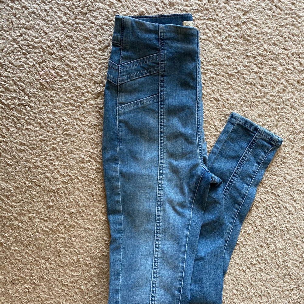 Free people slim fit jeans